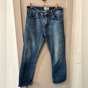 Acne pop vintage Dark Blue Straight Jeans